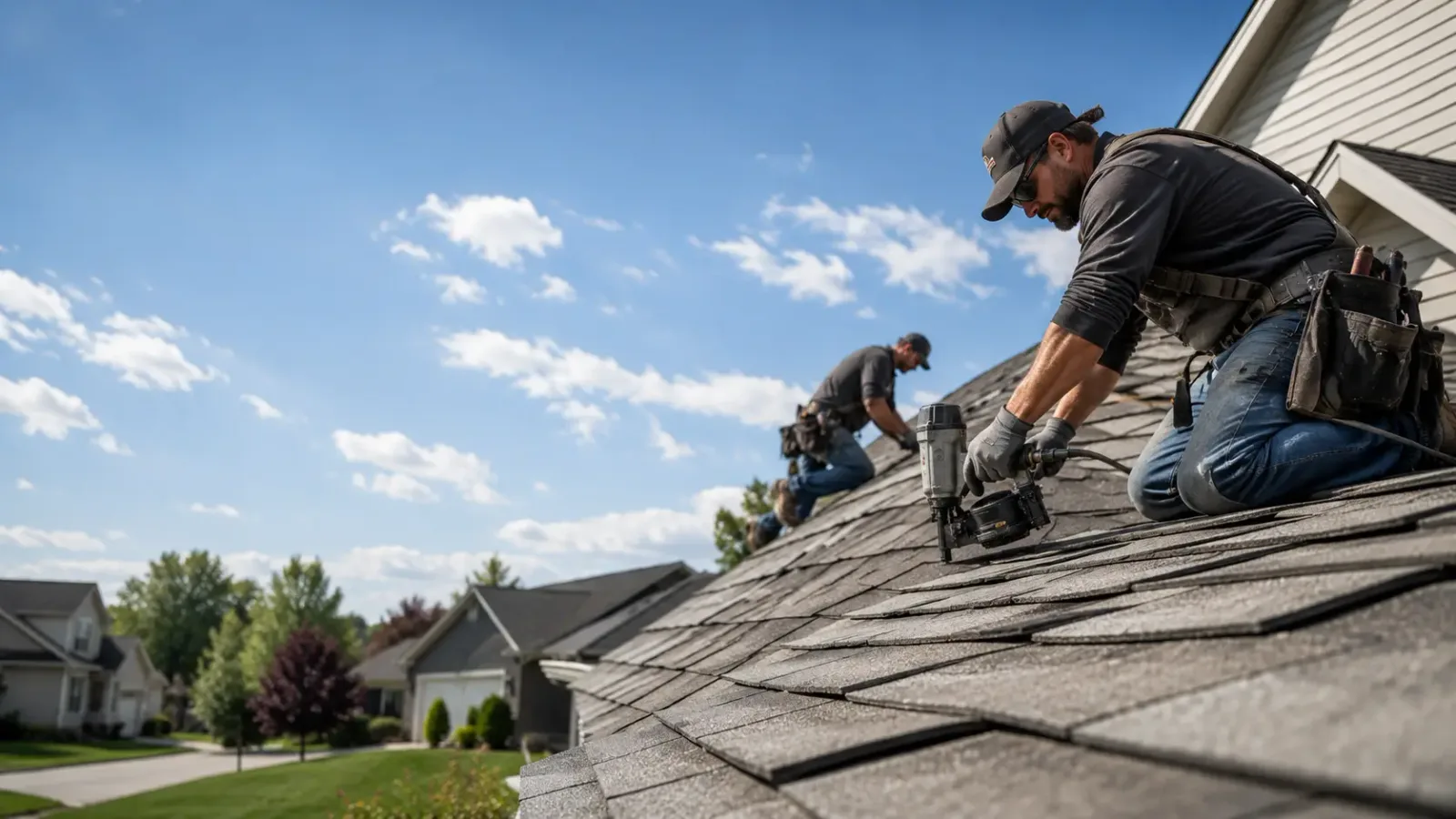 Storm Damage Roof Repair in Belpre, KS near me